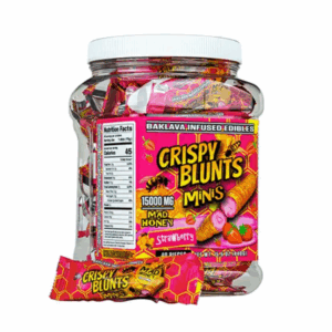 CRISPY BLUNTS MINIS | MAD HONEY | 15000 MG 40 CT