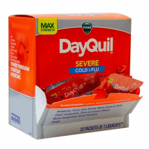 VICKS DAYQUIL TABLETS | COLD & FLU | 2 PCS 32 CT