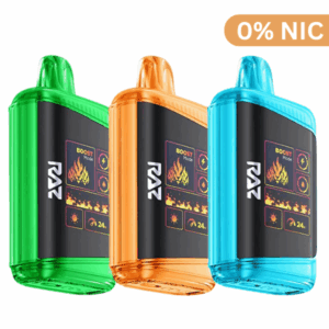 RAZ LTX DC25000 DISPOSABLE | ZERO NIC | 25,000 PUFFS | 5 CT