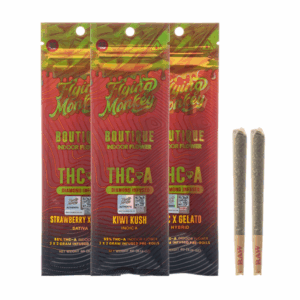 FLYING MONKEY DIAMOND INFUSED PRE ROLLS | BOUTIQUE COLLECTION | 2G | 2 PCS 10 CT
