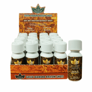 GREEN DIAMOND KRATOM SHOTS | 155 MG | 16 CT