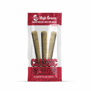HIGH GRAMS THC P PRE ROLLS | 3 PCS 10 CT