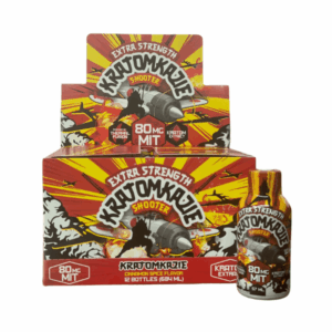 KRATOMKAZIE SHOOTER SHOT | 80MG MIT | 12 CT