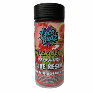 LOCO BUDZ GUMMIES | D8 + D9 + THCP LIVE RESIN | 15K MG 10 CT