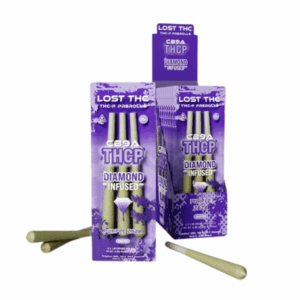 LOST THC CB9A THC P DIAMOND INFUSED PRE ROLLS | 3 PCS 10 CT
