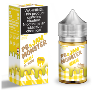 PB & JAM MONSTER | 24 MG, 48 MG | 30 ML | SALT NICOTINE