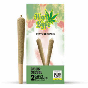 HIGH LYFE THC-A PRE ROLLS | 2 PCS 10 CT