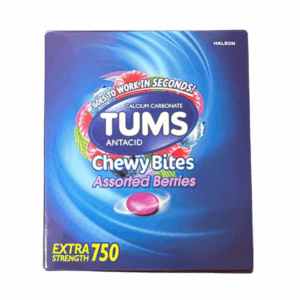 TUMS CHEWY BITES | 750 MG | 2 PCS 20 CT