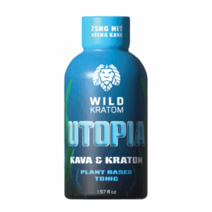 WILD KRATOM UTOPIA | KAVA + KRATOM SHOT | 12 CT