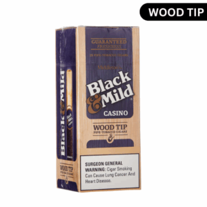 BLACK & MILD | WOOD TIP | 25 CT
