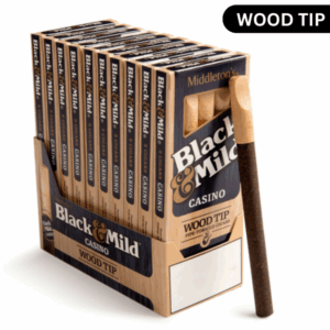 BLACK & MILD | WOOD TIP | 5 PCS 10 CT
