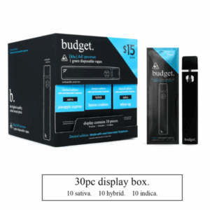 BUDGET DISPOSABLE & CARTRIDGE | HHC | 1 GM 30 CT
