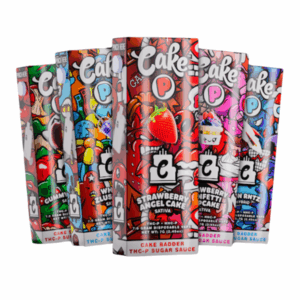 CAKE DISPOSABLE VAPE | THC P + HHC P | 7 GM 5 CT