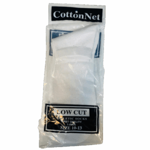 COTTON NET ATHLETIC SOCKS WHITE | 12 CT