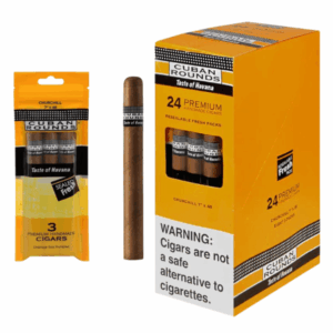 CUBAN ROUNDS CIGAR | CHURCHILL | 3 PCS 8 CT