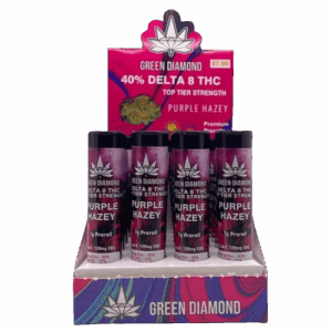 GREEN DIAMOND DELTA 8 THC PRE ROLLS | 24 CT