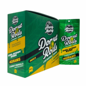 HAZY MARY DONUT ROLLS PRE ROLLS | 4 GM | 2 PCS 10 CT