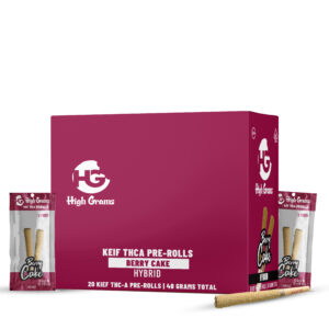 HIGH GRAMS KIEF PRE ROLL | 2 PCS 10 CT | 40 GRAM