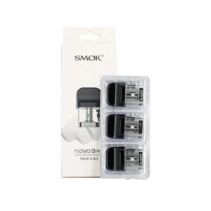 SMOK NOVO 3 REPLACEMENT POD 0.8 MESH -3PK