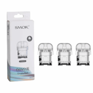 SMOK NOVO 4 EMPTY POD | TRANSPARENT | 3 PCS