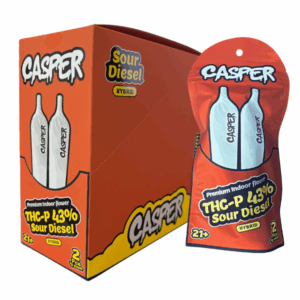 CASPER THC A PRE ROLLS | 1 GM | 2 PCS 10 CT