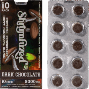 SHRUMFUZED SHRUM CHOCOLATE | 8000 MG | 10 PCS 5 CT