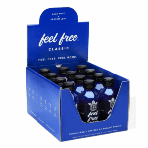 FEEL FREE CLASSIC SHOT | KAVA ROOT + KRATOM LEAF | 12 CT