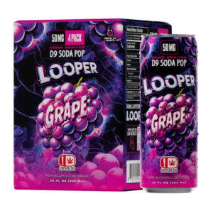 LOOPER D9 SODA POP DRINK | 50 MG 4 PACK
