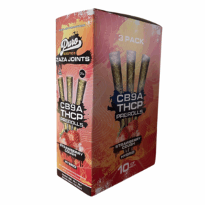 PURO EXOTICS ZAZA PRE ROLLS | CB9A + THCP | 3 PCS 10 CT