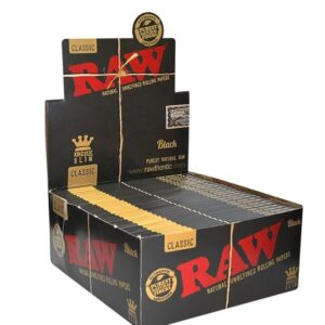 RAW ROLLING PAPERS | BLACK