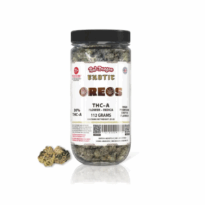 RED DRAGON EXOTIC FLOWER JAR | THC A | 112 GRAMS