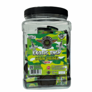 TOP TEN EXOTICS EXOTIC THC P FLOWER JAR | 1 GM 28 CT