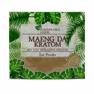 REMARKABLE HERBS KRATOM POWDER 1oz