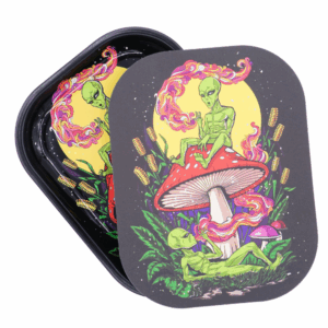 SMOKING METAL ASHTRAY