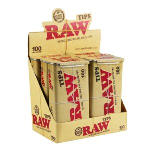 RAW PRE-ROLLED TIPS / WICK