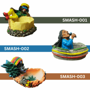 JAMAICAN ASHTRAY | SMALL SIZE | RESIN